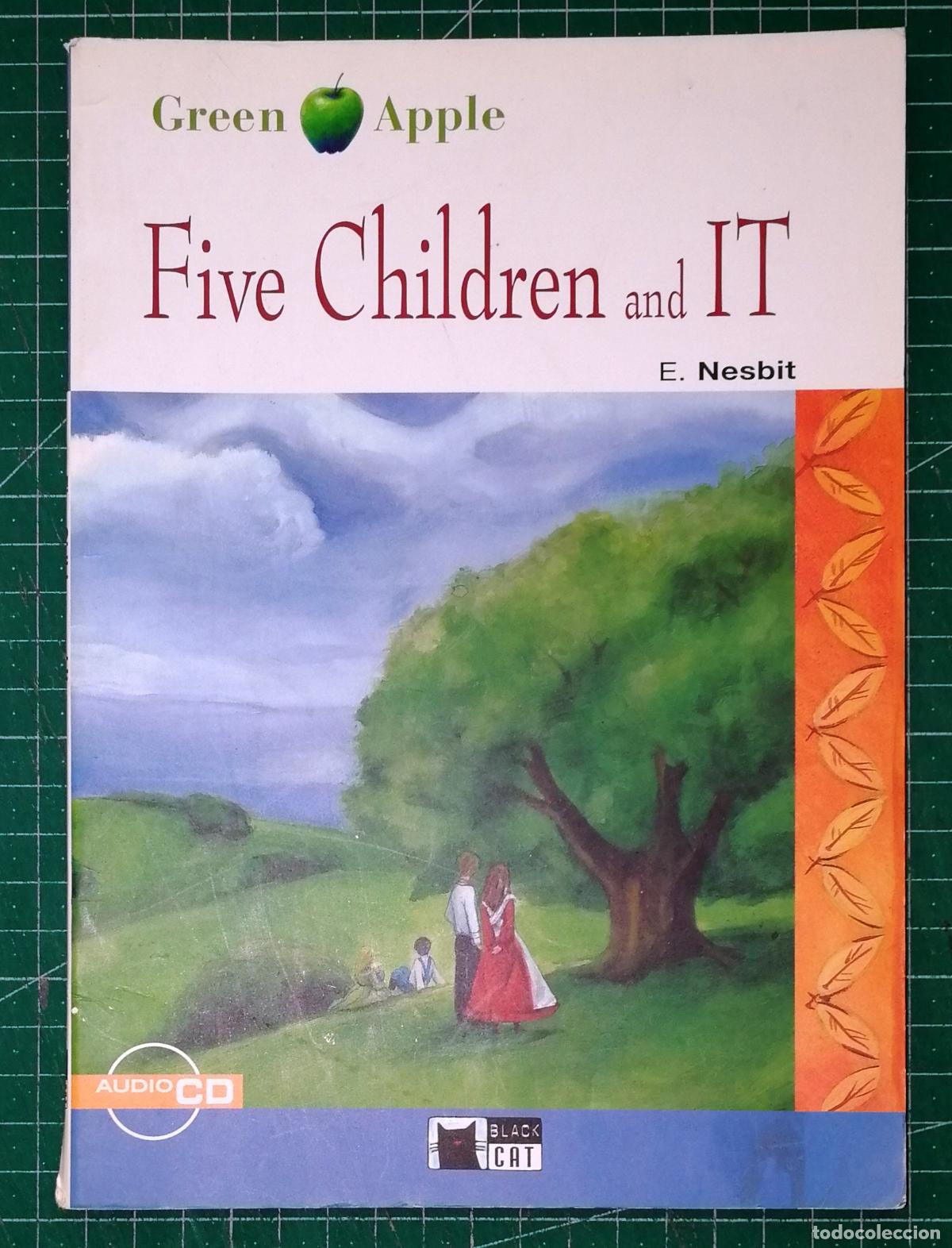 Libros de segunda mano: FIVE CHILDREN AND IT (Green Apple. Starter. CEFR A1) / E. Nesbit. Black Cat Publishing Vicens Vives