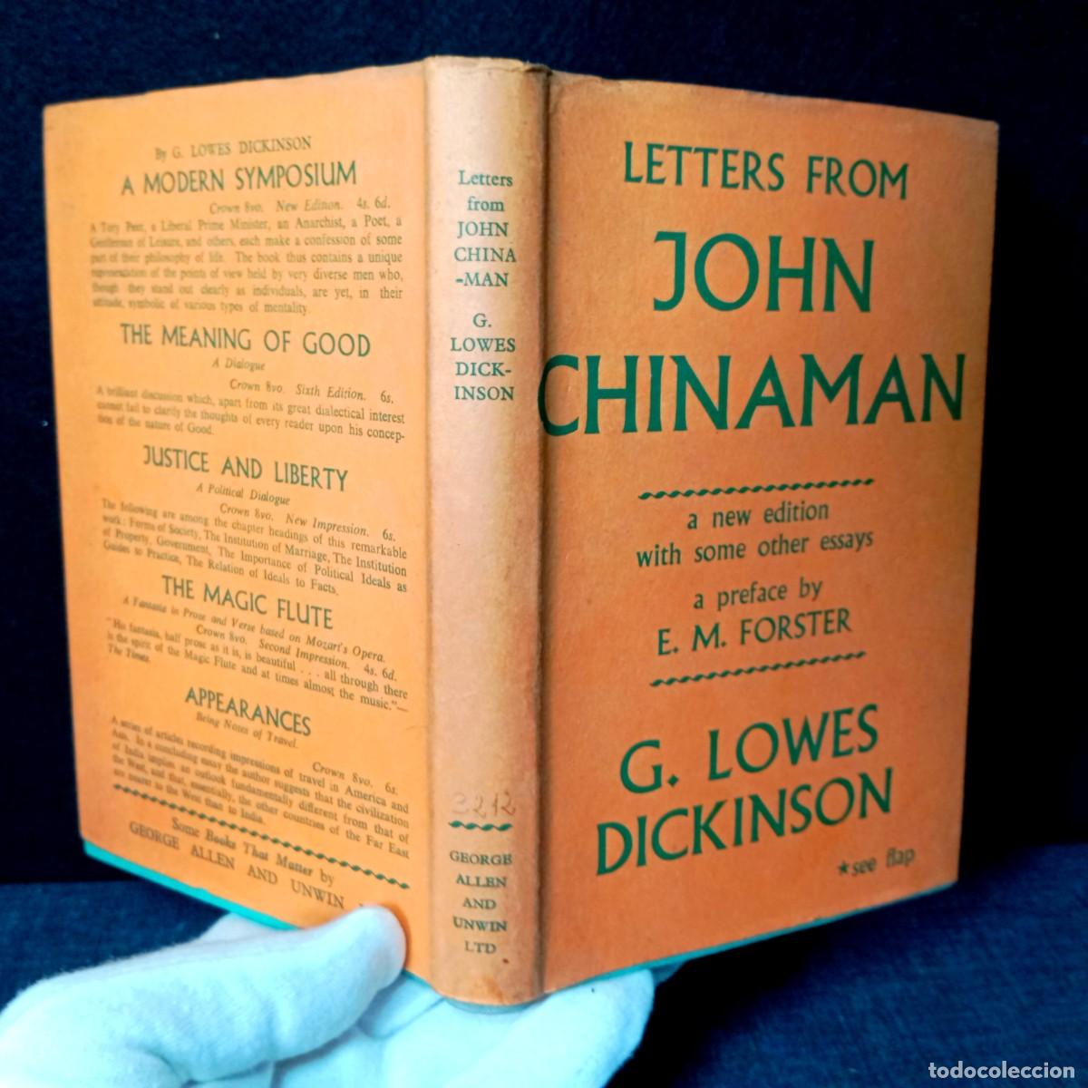 Libri di seconda mano: ⚜️ &Ntilde;07. Letters from John Chinaman (1946) G. Lowes Dickinson - E. M. Forster - Excelente estado