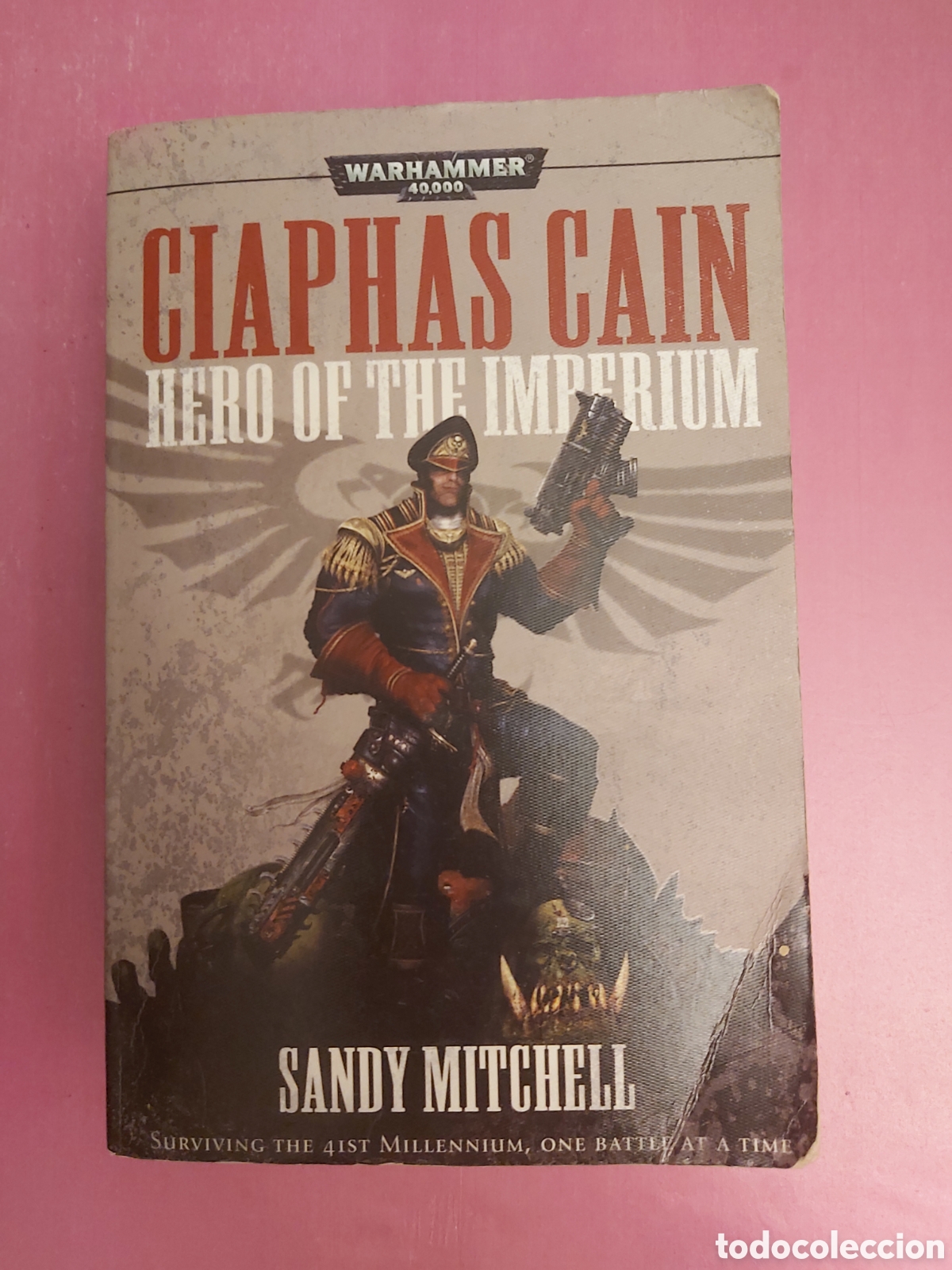 Libros de segunda mano: HERO OF THE IMPERIUM CIAPHAS CAIN WARHAMMER SANDY MITCHELL