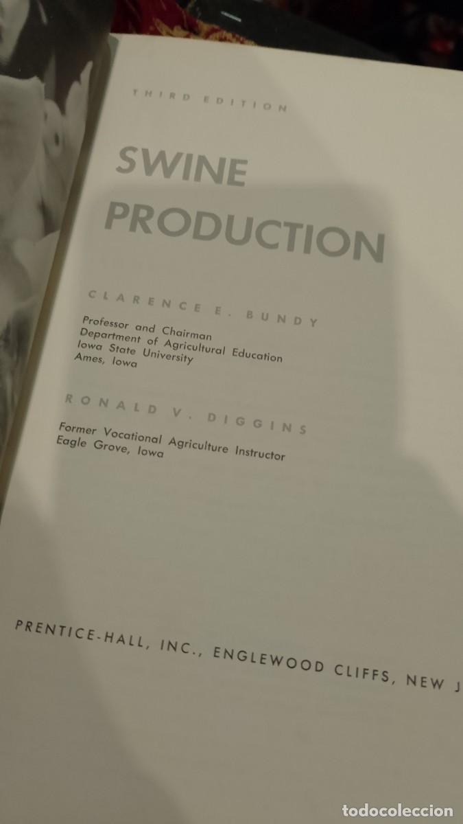 Libros de segunda mano: Swine Production - Clarence E. Bundy - Foto 3