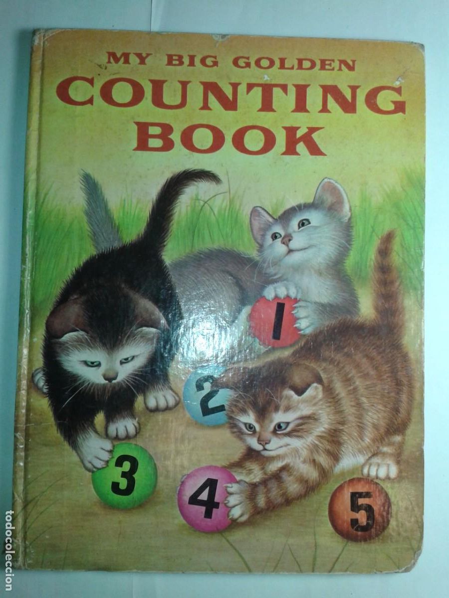 Libros de segunda mano: MY BIG GOLDEN COUNTING BOOK 1972 LILIAN MOORE GOLDEN PRESS