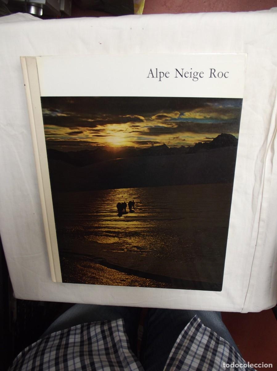 Second hand books: LIBRO ALPE NEIGE ROC 1960