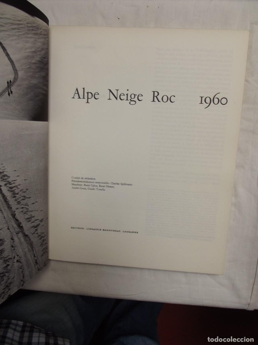Libros de segunda mano: LIBRO ALPE NEIGE ROC 1960 - Foto 2