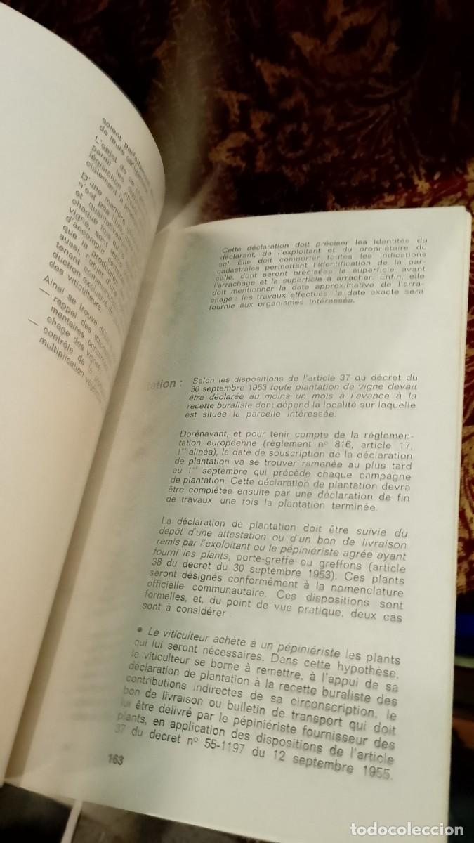 Libros de segunda mano: Guide de la Plantation des Vignes 1971 - Foto 3