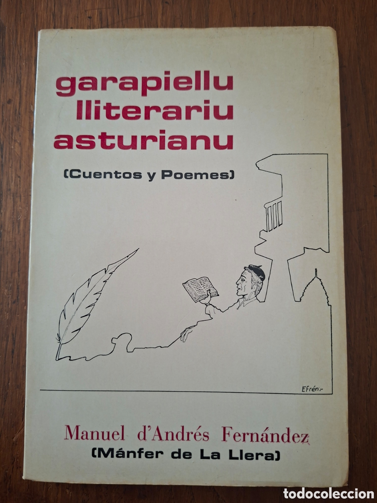 Libros de segunda mano: Garapiellu lliterariu asturianu / Manuel d'Andr&eacute;s Fern&aacute;ndez (M&aacute;nfer de La Llera) / Graf. Posada 1983