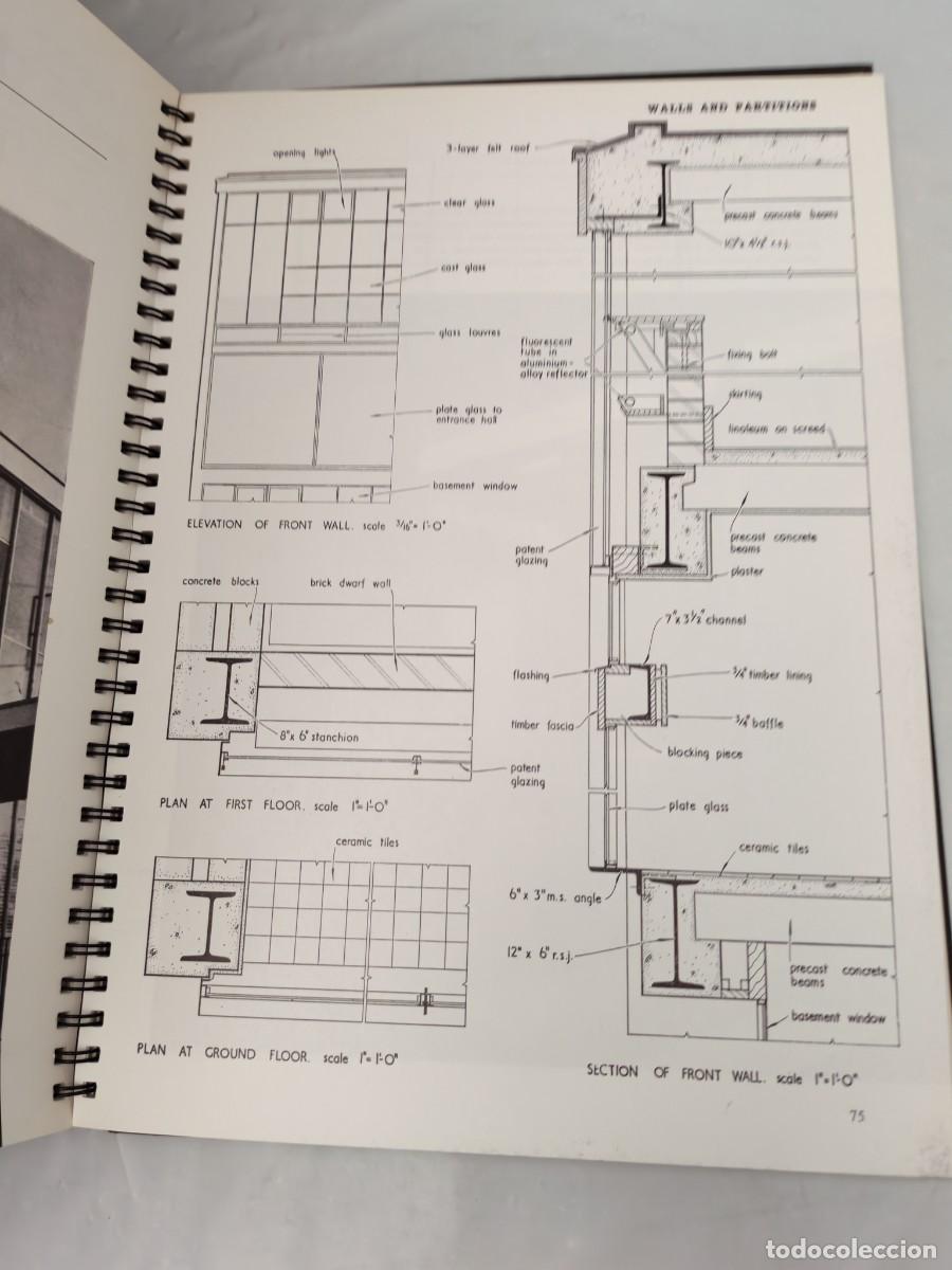 Libros de segunda mano: Architects Working Details, Volume 4 (Third impression 1963, Hardcover) - Foto 2