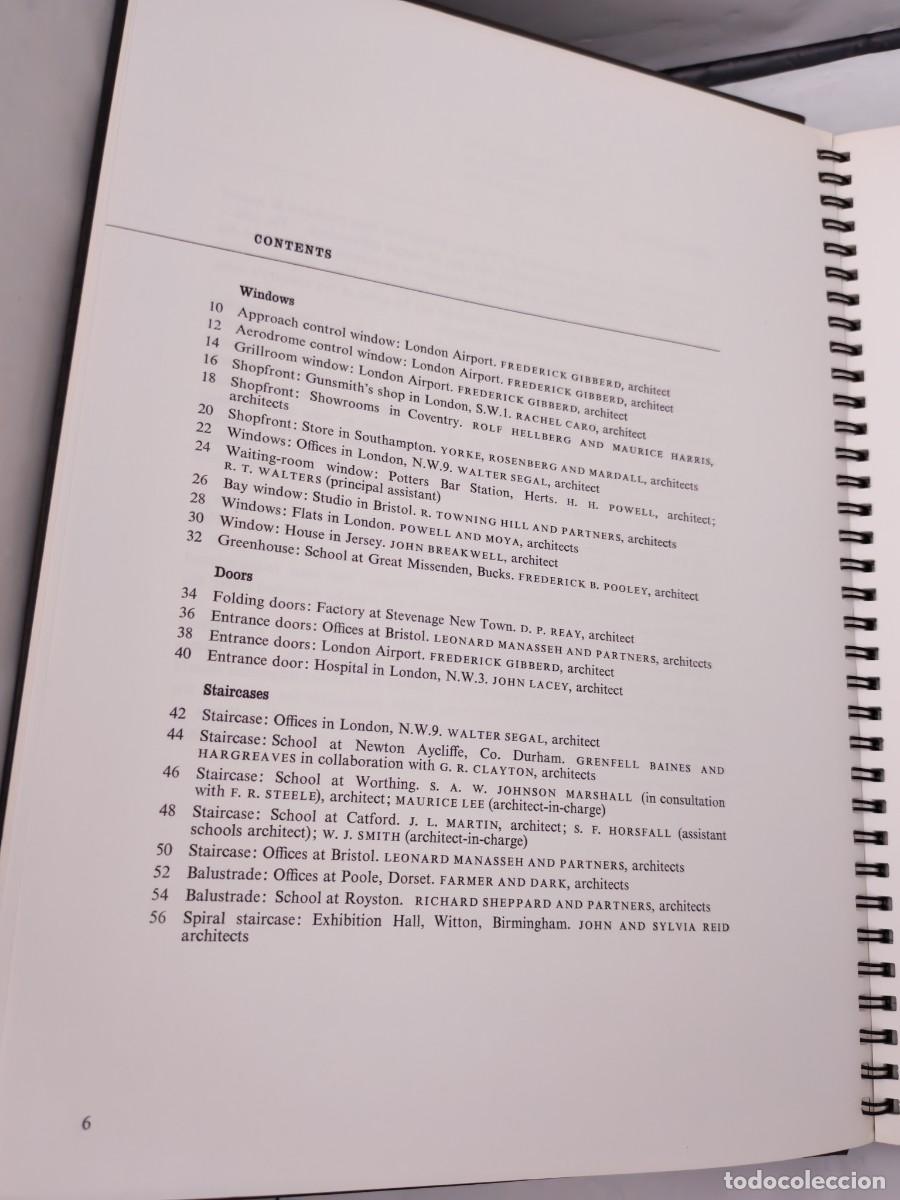 Libros de segunda mano: Architects Working Details, Volume 4 (Third impression 1963, Hardcover) - Foto 4