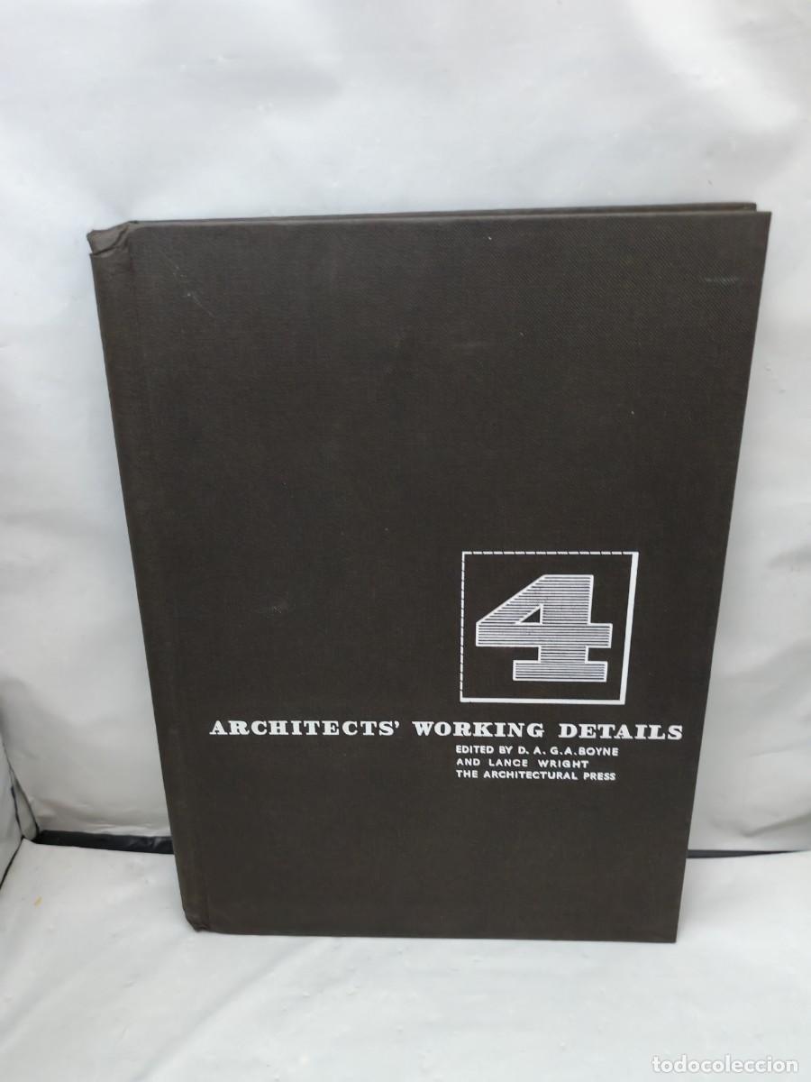 Second hand books: Architects' Working Details, Volume 4 (Third impression 1963, Hardcover)