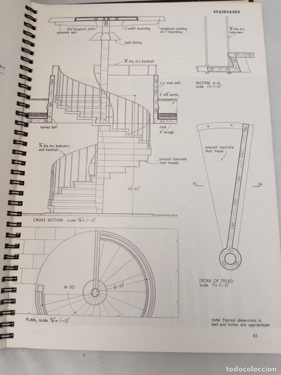 Libros de segunda mano: Architects Working Details, Volume 6 (Second impression 1963, Hardcover) - Foto 2