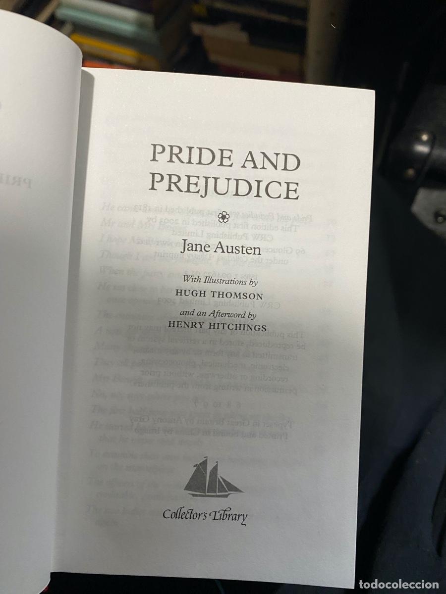 Libros de segunda mano: PRIDE AND PREJUDICE, JANE AUSTEN , COLECCTORS LIBRARY - Foto 1
