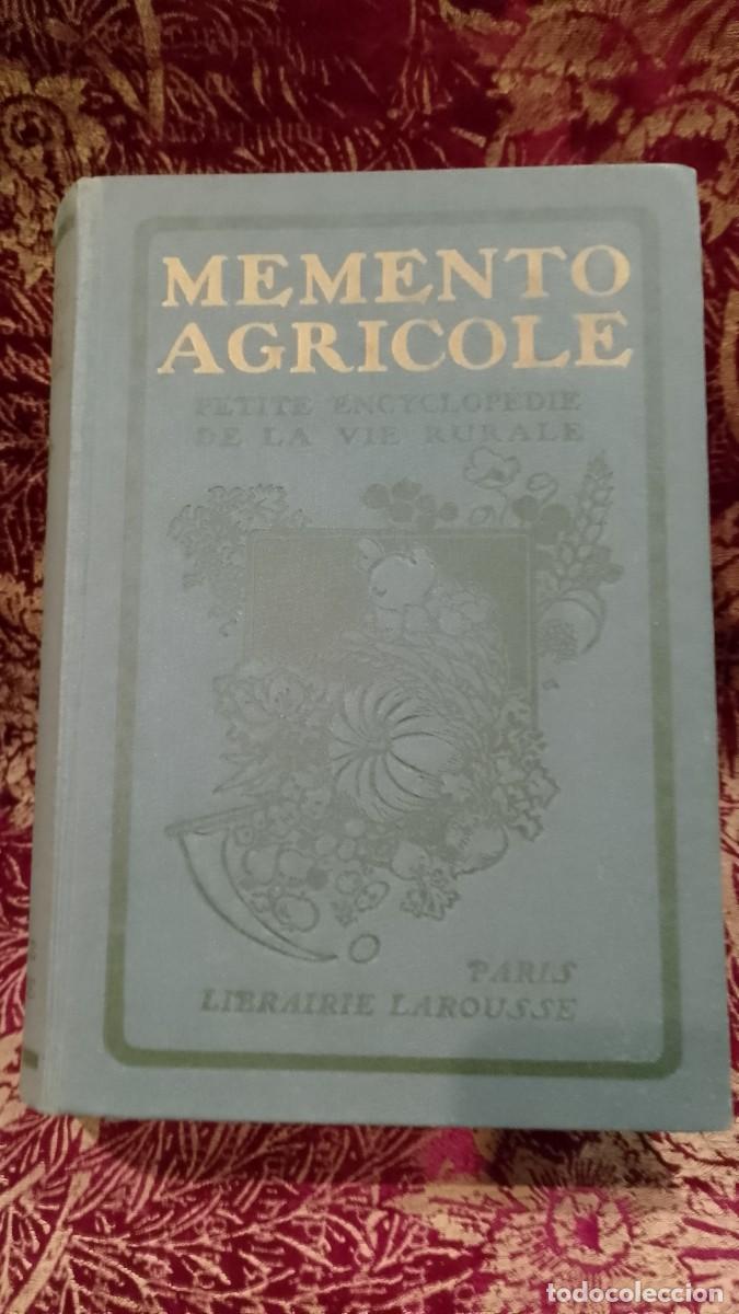 Libros de segunda mano: M&eacute;mento Agricole Larousse 1923