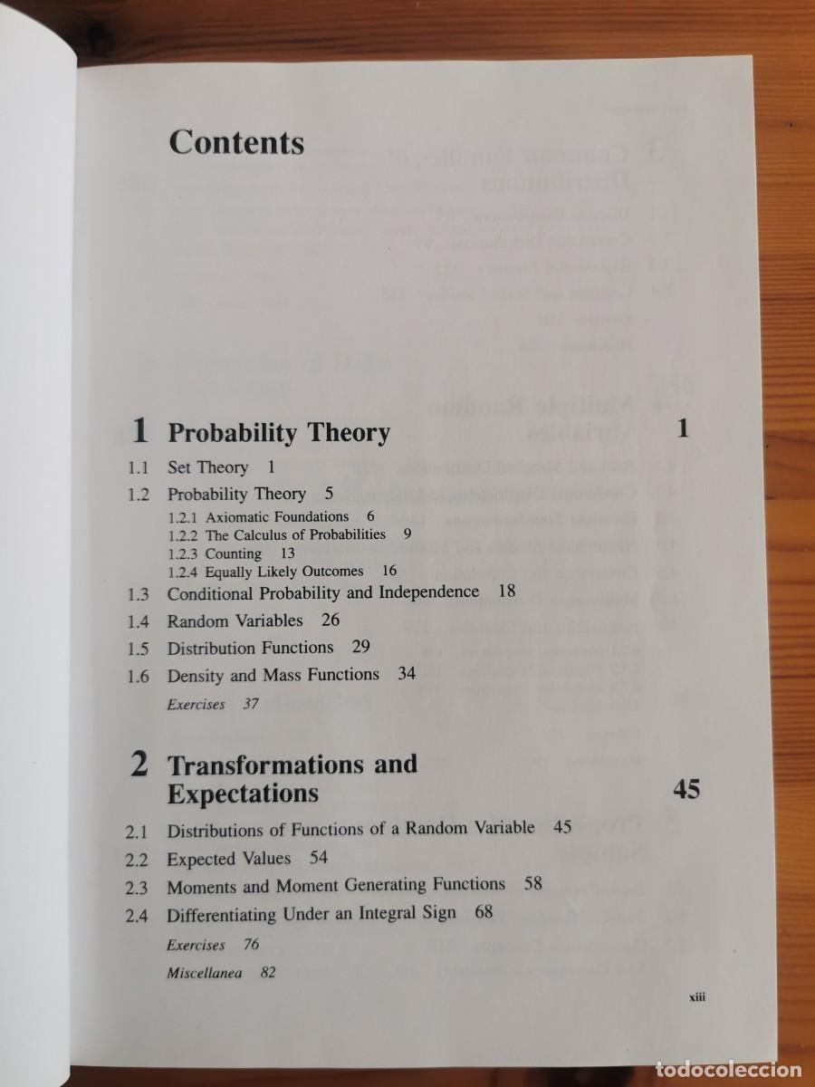 Libros de segunda mano: Statistical Inference - George Casella y Roger L. Berger - Foto 10