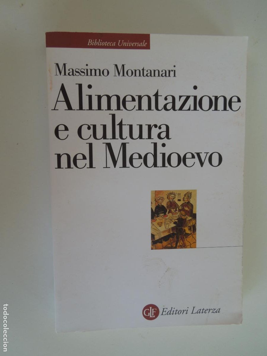 Libros de segunda mano: ALIMENTAZIONE E CULTURA NEL MEDIOEVO - MASSIMO MONTANARI - LATERZA - 2024- EN ITALIANO