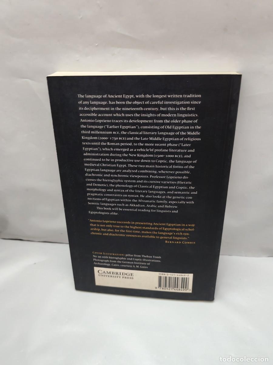 Libros de segunda mano: Ancient Egyptian: A Linguistic Introduction - Foto 2