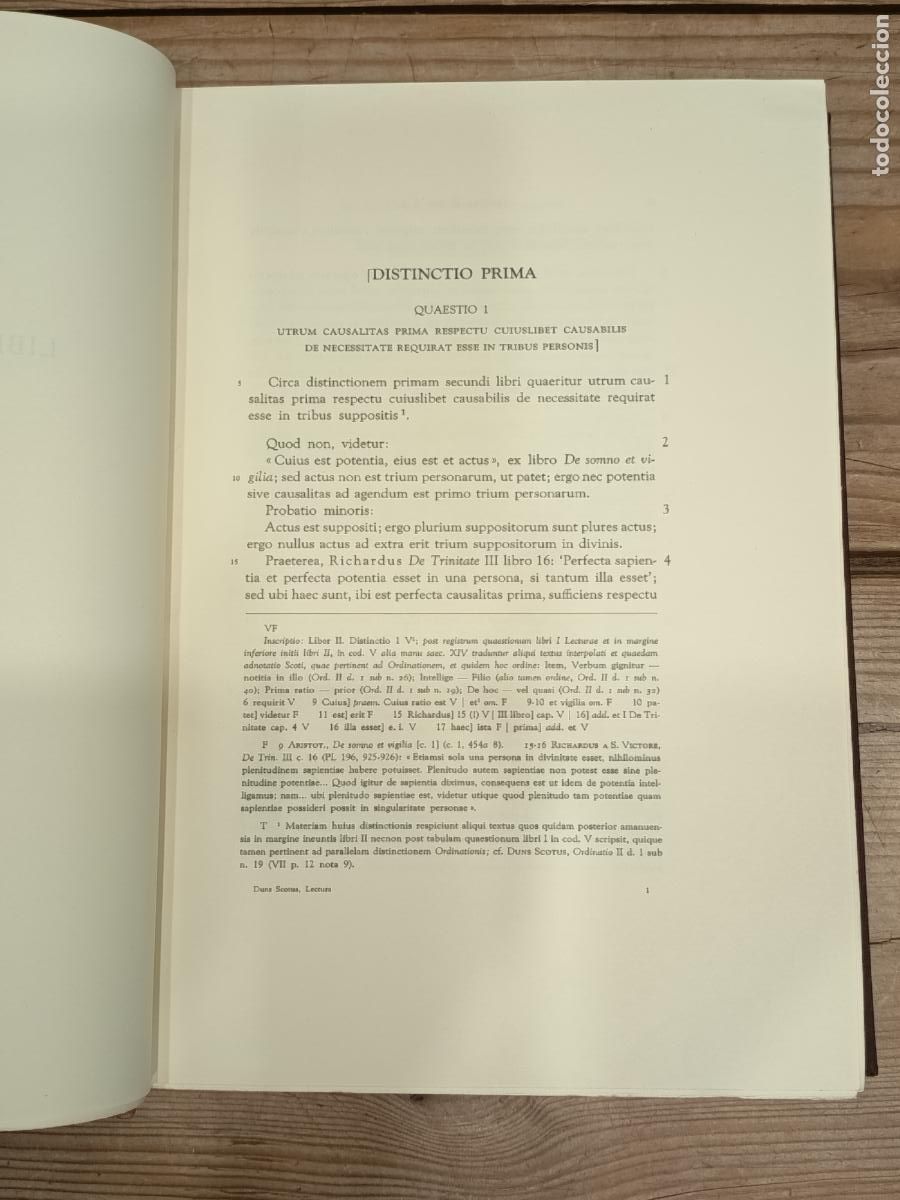Libros de segunda mano: 1982 - IOANNIS DUNS SCOTI. Opera Omnia, XVIII - Foto 3