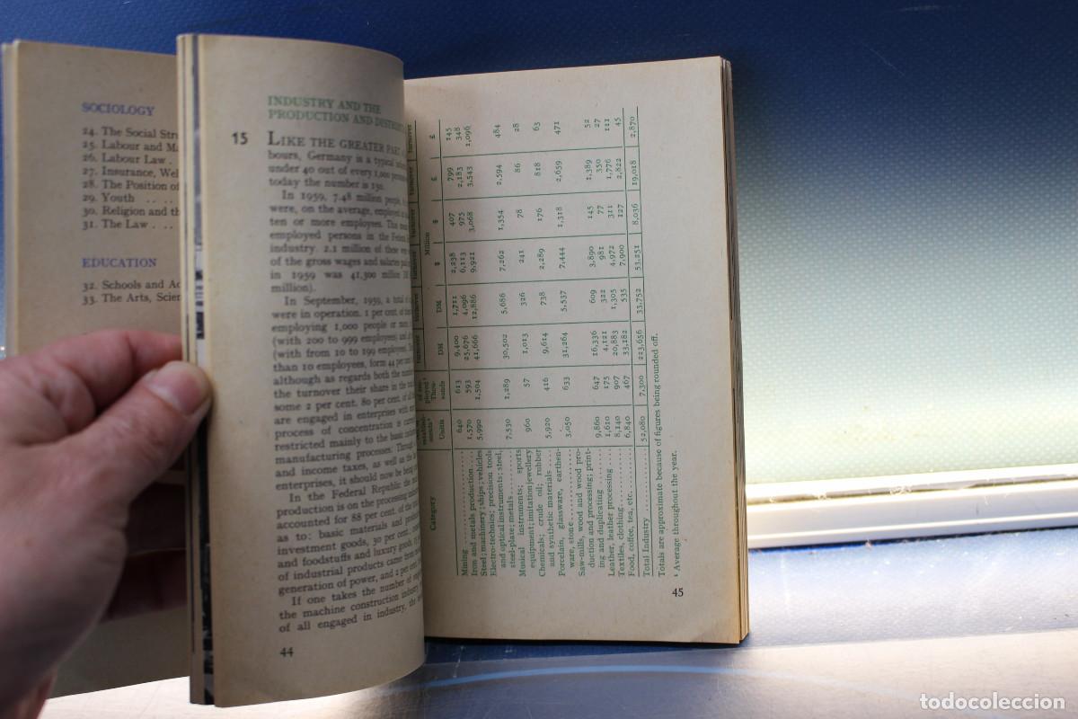 Libros de segunda mano: Libro: Germany in a Nutshell _ Helmut Arntz. 1961. - Foto 9