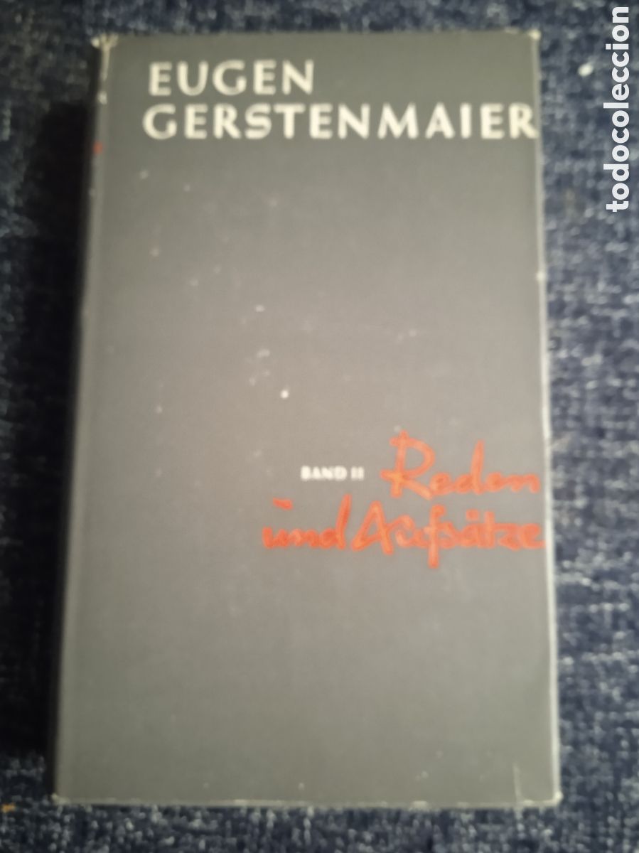 Libros de segunda mano: Reden und Aufs&auml;tze. Band II. / Eugen Gerstenmaier -EN ALEMAN
