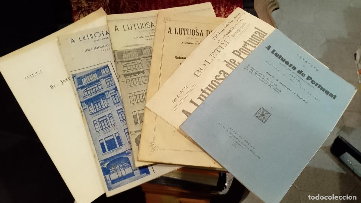 Libros de segunda mano: A Lutuosa de Portugal v&aacute;rios itens