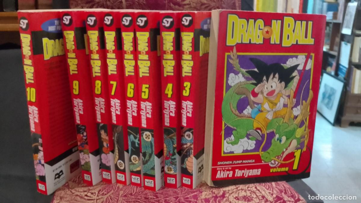 Libros de segunda mano: BD Mang&aacute; Dragon Ball Akira Toriyama 9 unidades