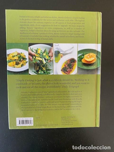 Libros de segunda mano: ANTONIO CARLUCCIOS SIMPLE COOKING. Hardback Book. - Foto 2