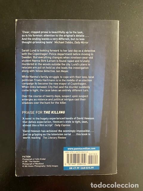 Libros de segunda mano: THE KILLING by DAVID HEWSON. Paperback Book. - Foto 2