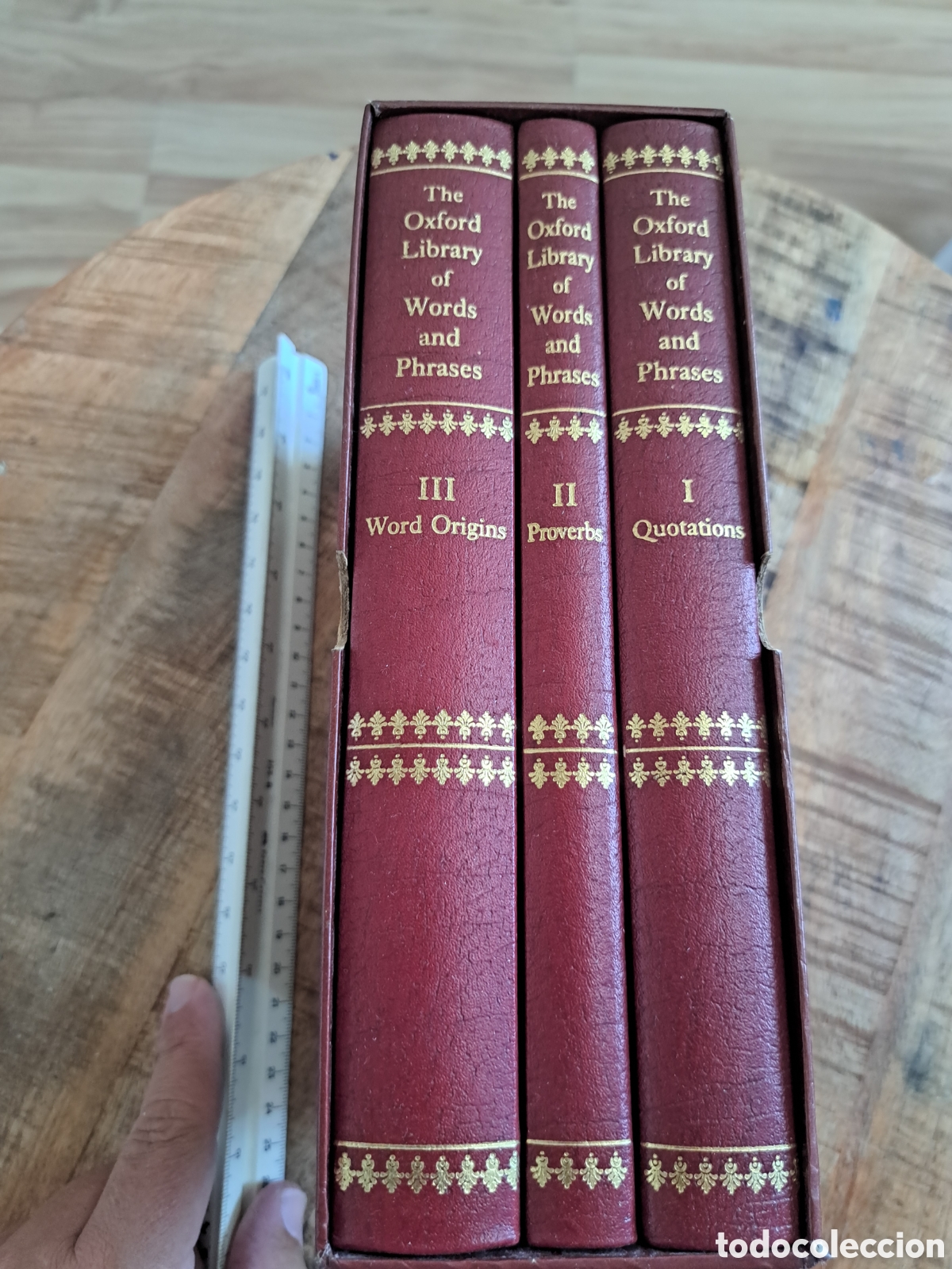 Libros de segunda mano: Jml The oxford library of words and phrases. 3 tomos. 1981. Tapa dura