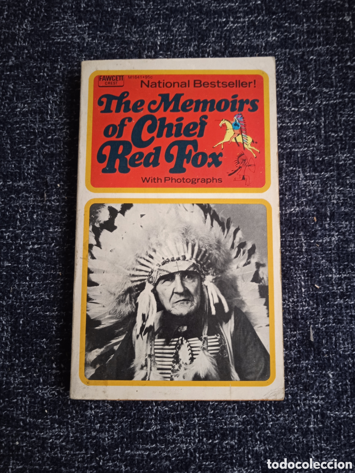 Libros de segunda mano: The Memoirs of Chief Red Fox -en ingles -HISTORIA SIOUX