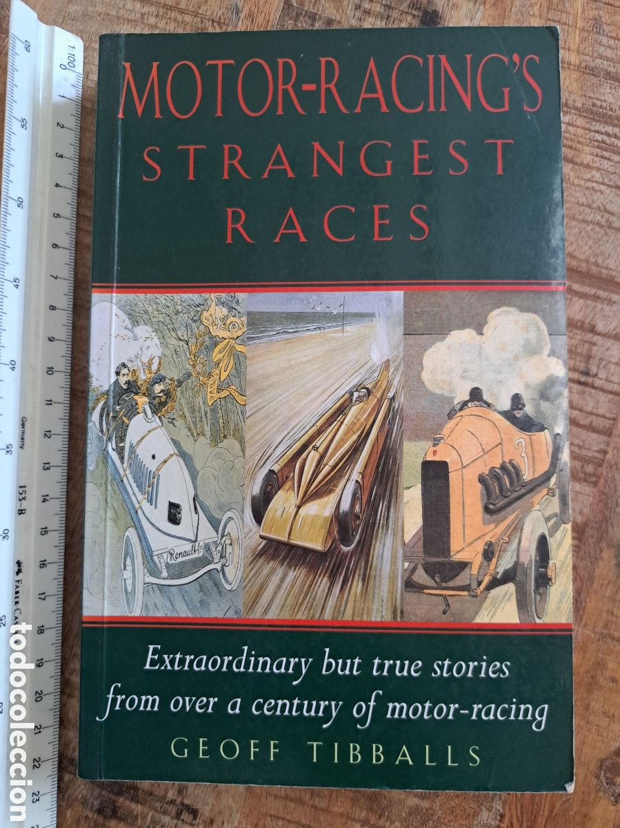 Libros de segunda mano: Jml Motor-racing's strangest races. Geoff tibballs. Robson books. En ingles