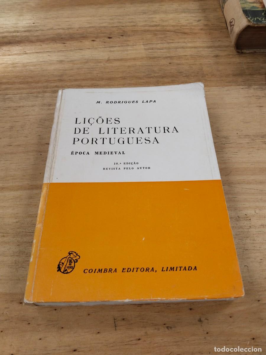 Libros de segunda mano: Licoes de Literatura Portuguesa. &Eacute;poca Medieval - M. Rodrigues Lapa