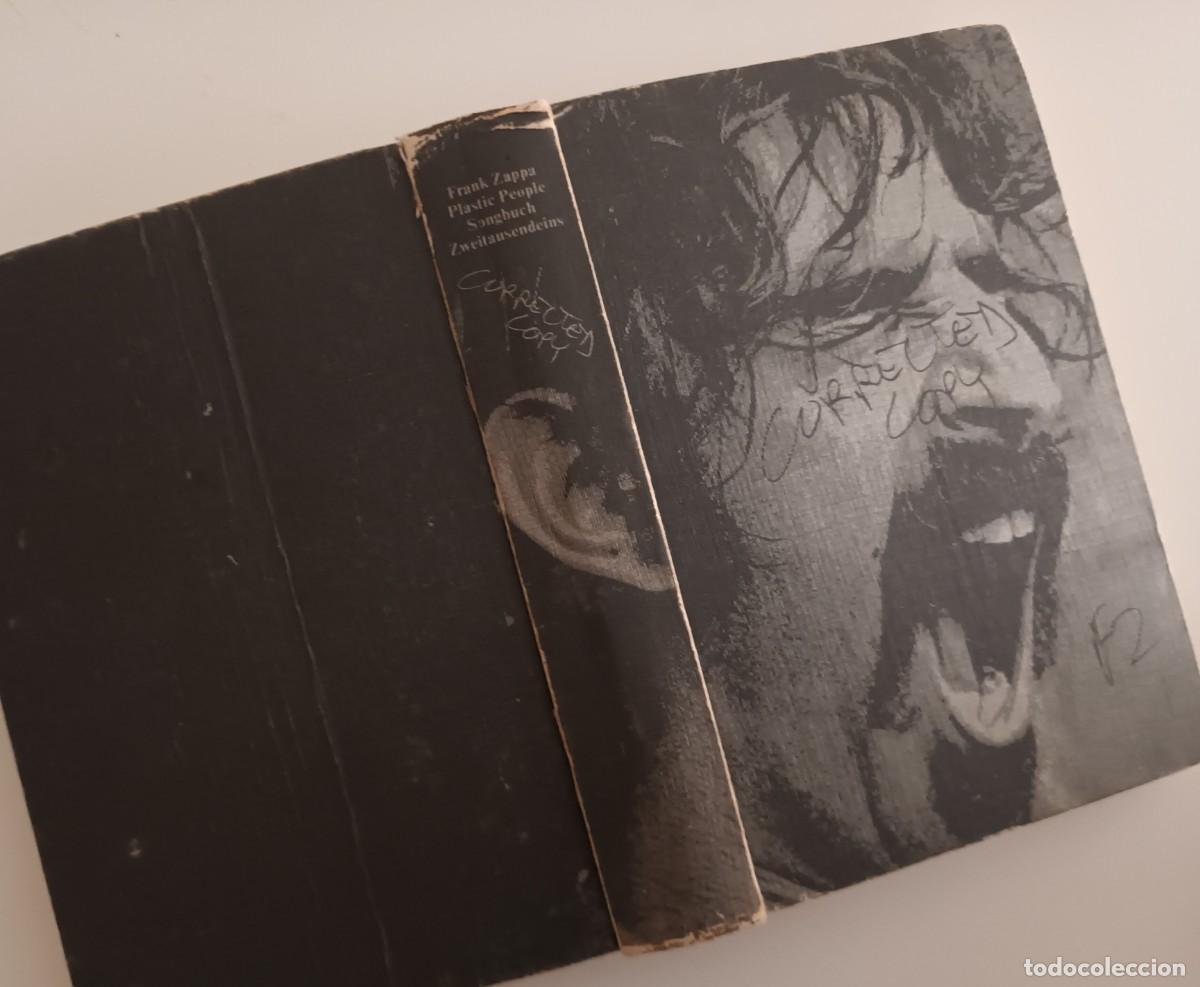 Libros de segunda mano: Frank Zappa, Songbook, Corrected Copy. Libro de canciones de Zappa. Bilingue ingl&eacute;s/alem&aacute;n