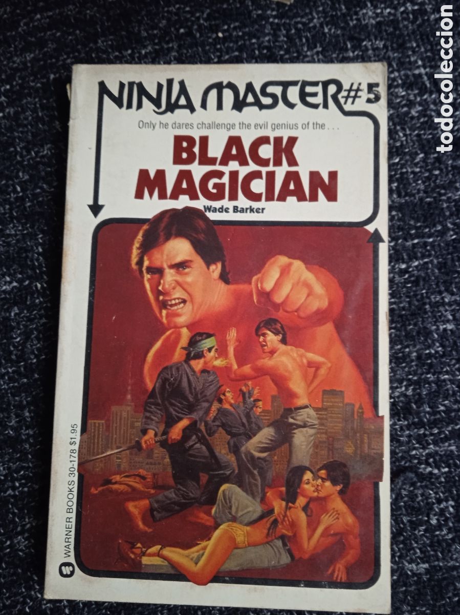 Libros de segunda mano: Ninja Master n&ordm; 5 Black Magician / Wade Barker -en ingles - ARTES MARCIALES