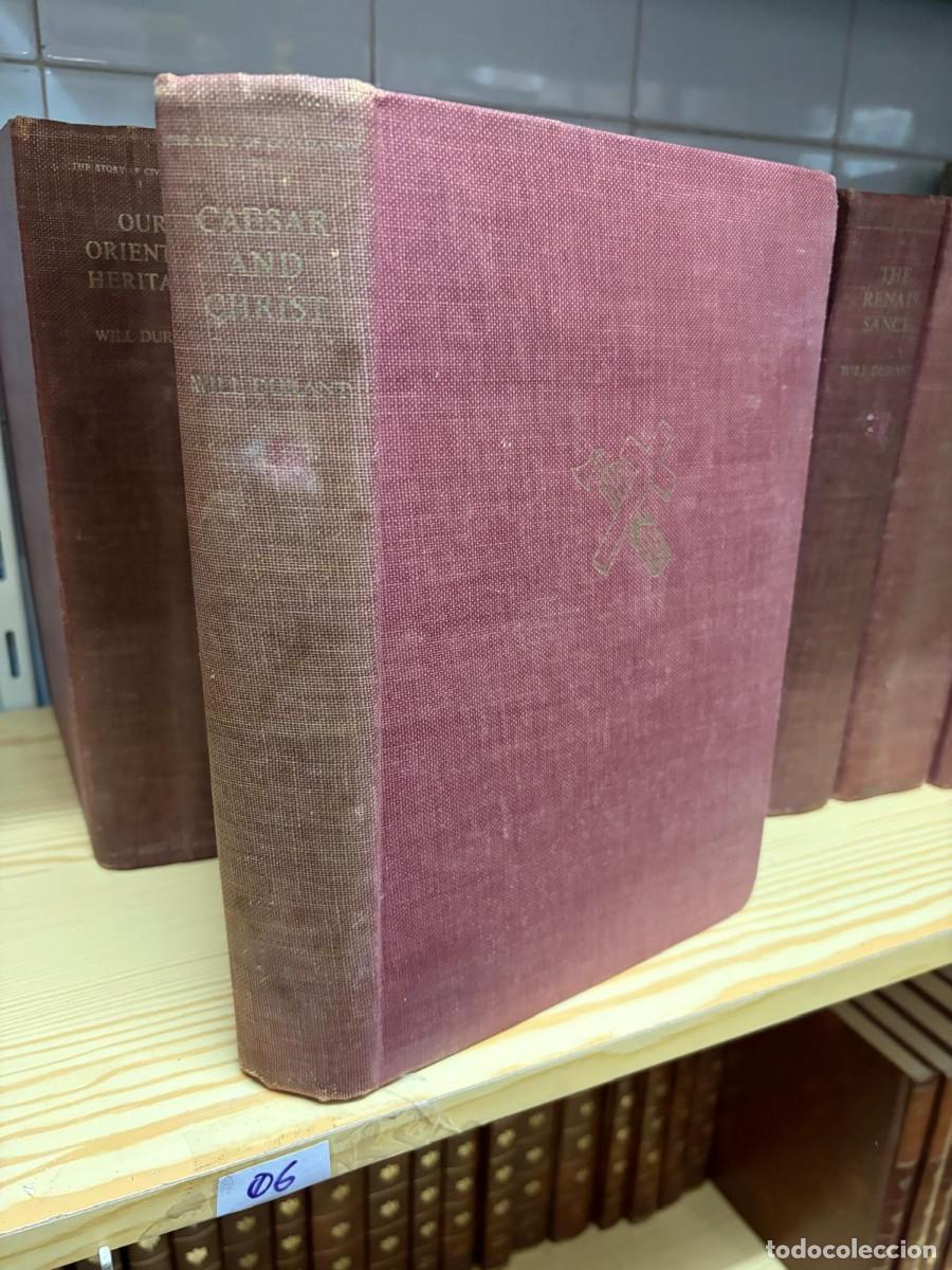 Libros de segunda mano: 06 Caesar and Christ, Will Durant, Simon and Schuster