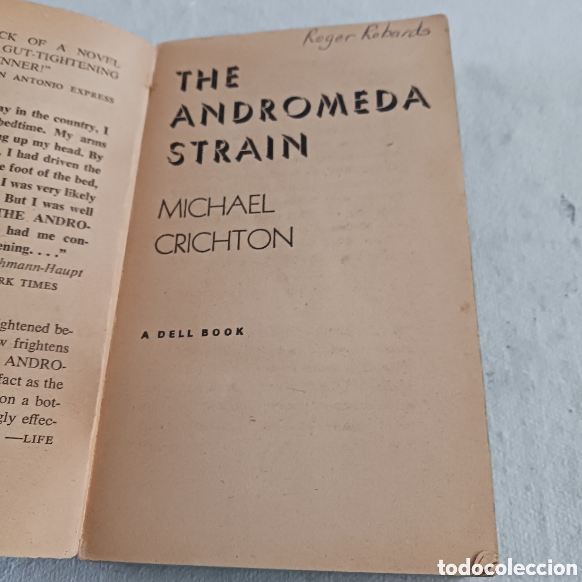 Libros de segunda mano: The Andromeda Strain by - Foto 4
