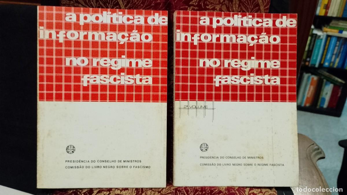 Libros de segunda mano: A Pol&iacute;tica de Informa&ccedil;&atilde;o no Regime Fascista 1980
