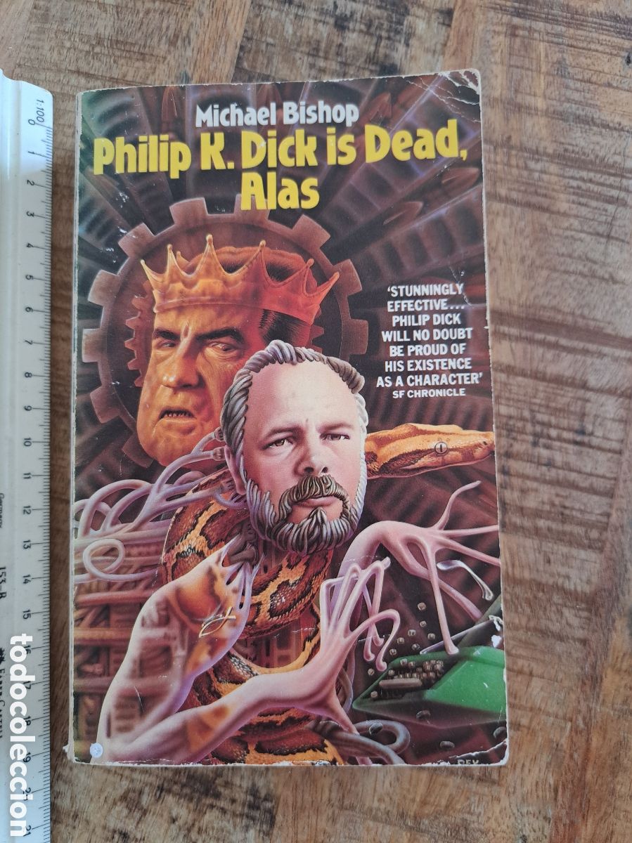 Libros de segunda mano: Jml Michael Bishop, Philip K. Dick is Dead, Alas. Grafton Books. 1988