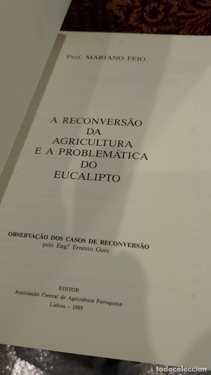 Libros de segunda mano: A Reconvers&atilde;o da Agricultura e a problem&aacute;tica do Eucalipto - Mariano Feio - Foto 5