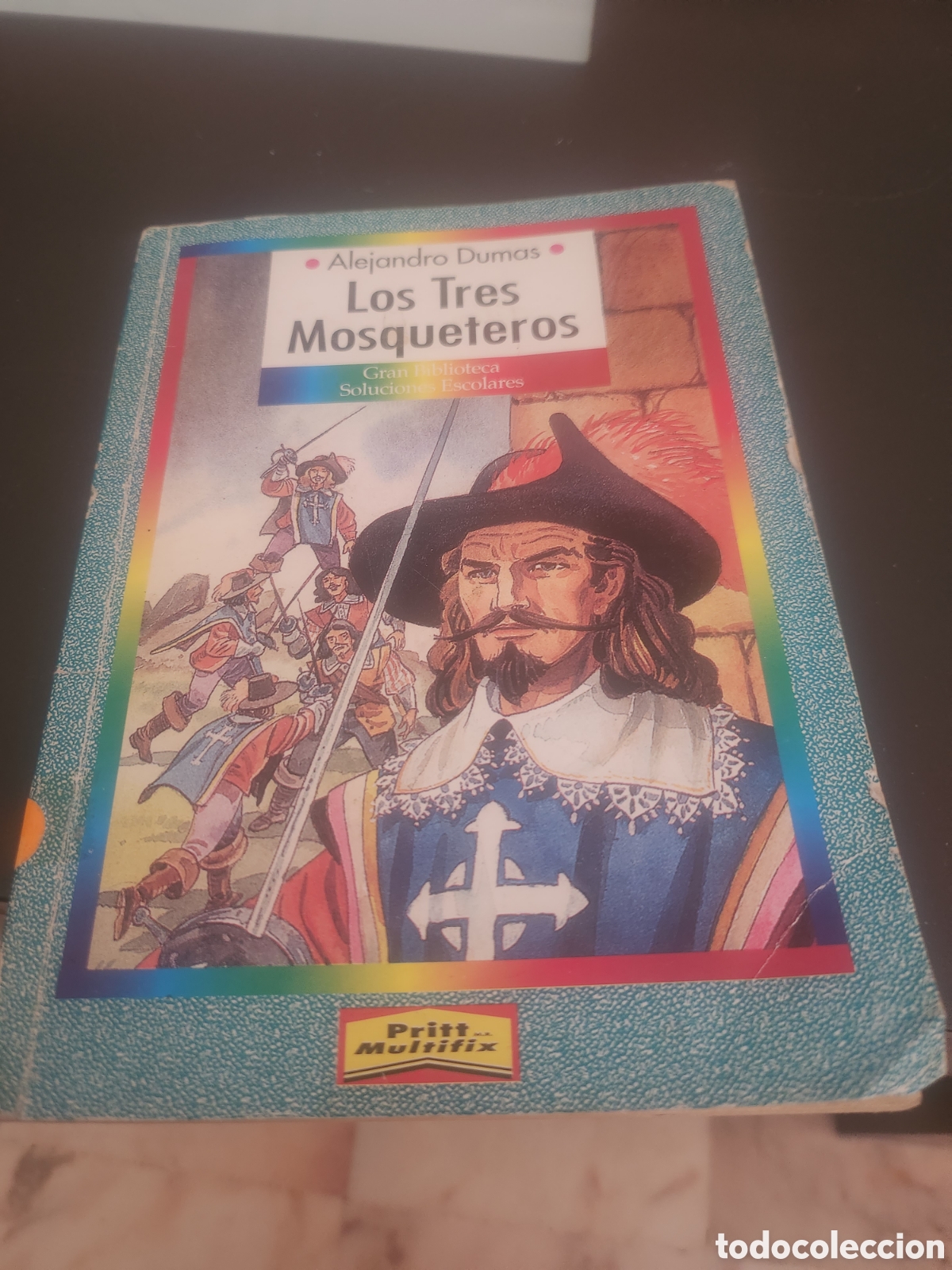 Libros de segunda mano: Los tres mosqueteros - pritt multifix Chile