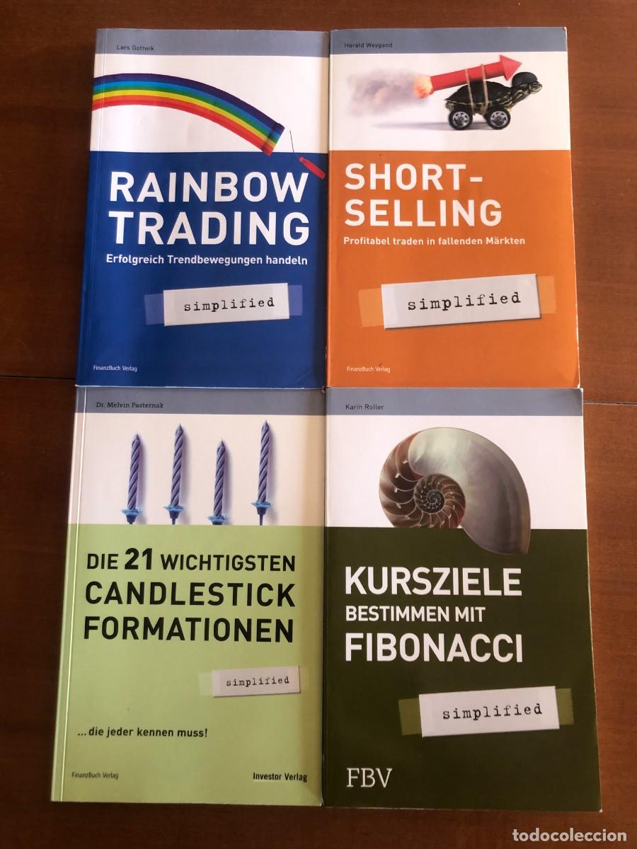 Libros de segunda mano: 4 libros de bolsillo Trading. Idioma alem&aacute;n