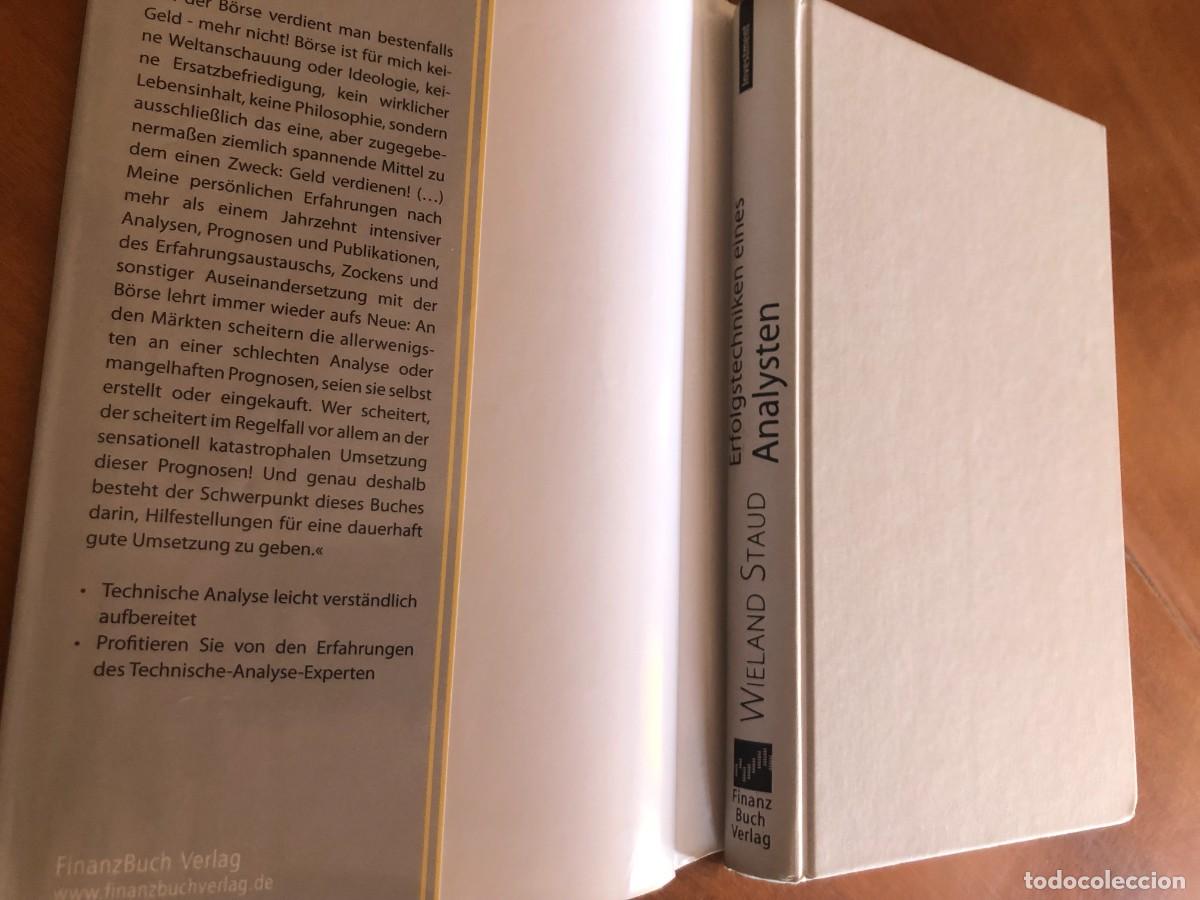 Libros de segunda mano: Erfolgstechniken einen analysten. Alem&aacute;n - Foto 3