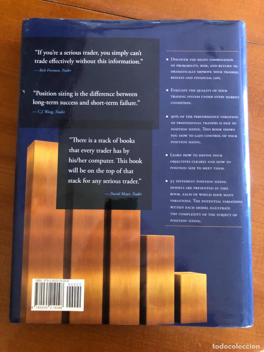Libros de segunda mano: Van Tharp&acute;s definive guide to position sizing. Ingl&eacute;s - Foto 4