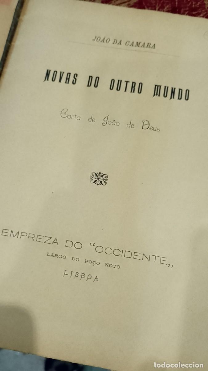 Libros de segunda mano: Livreto Novas do Outro Mundo Carta de Jo&atilde;o de Deus D. Jo&atilde;o da Camara 1896