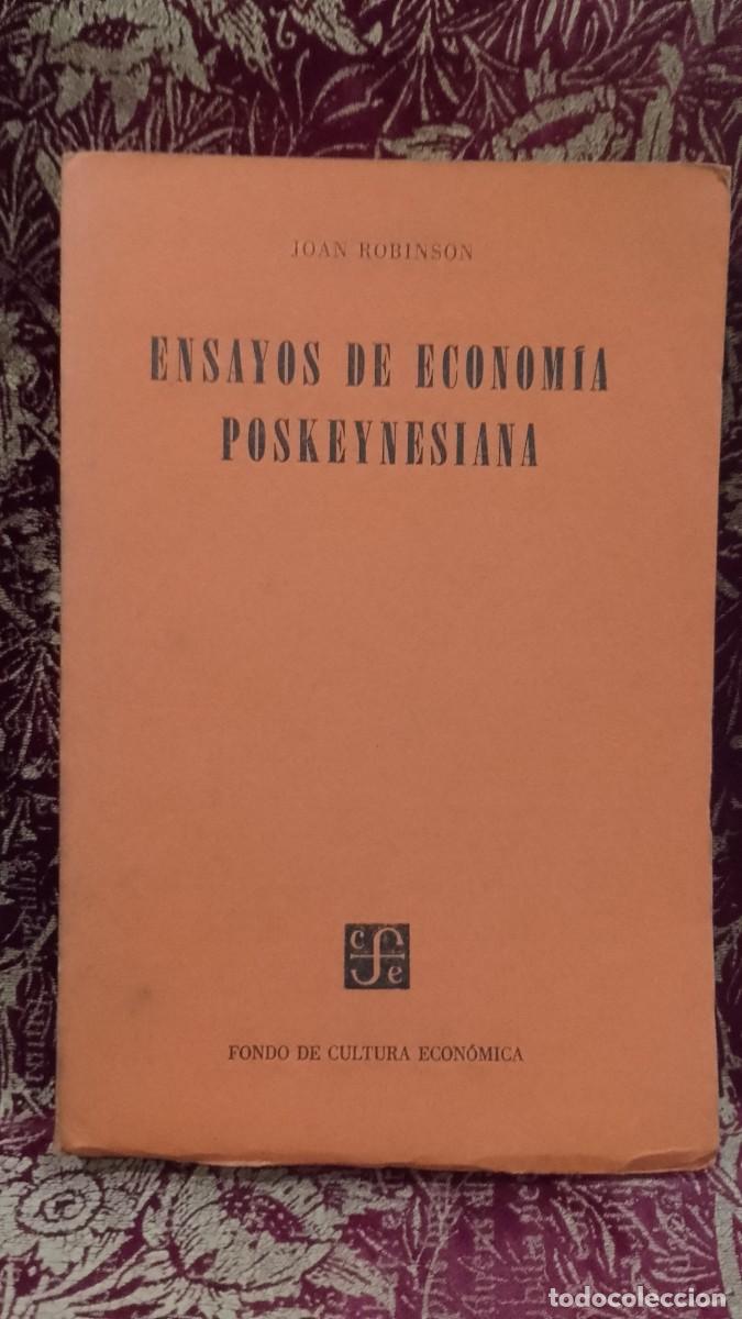 Libros de segunda mano: Ensayos de Economia Poskeynesiana 1959 Joan Robinson