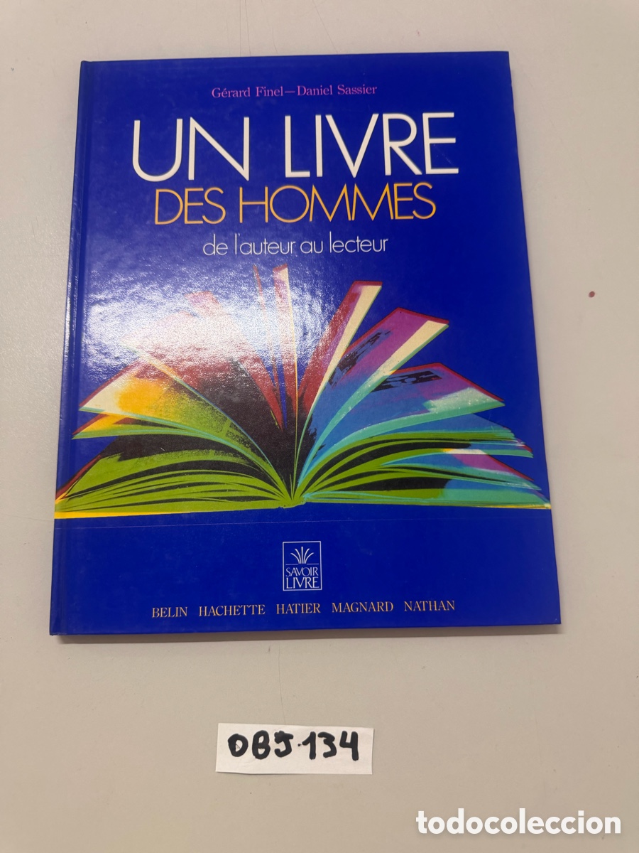 Libros de segunda mano: UN LIVRE DES HOMMES DE L'AUTEUR AU LECTEUR