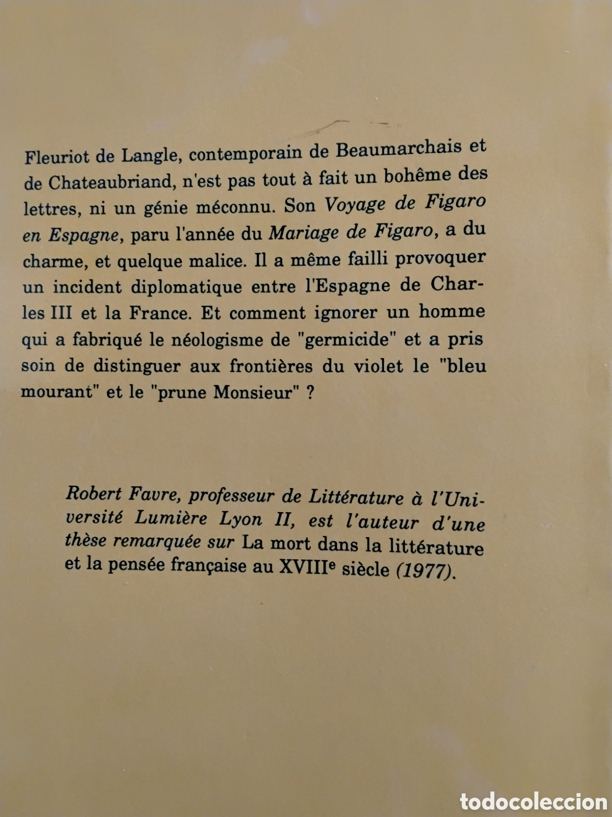 Libros de segunda mano: VOYAGE DE FIGARO EN ESPAGNE. FLEURIOT DE LANGLE - Foto 2