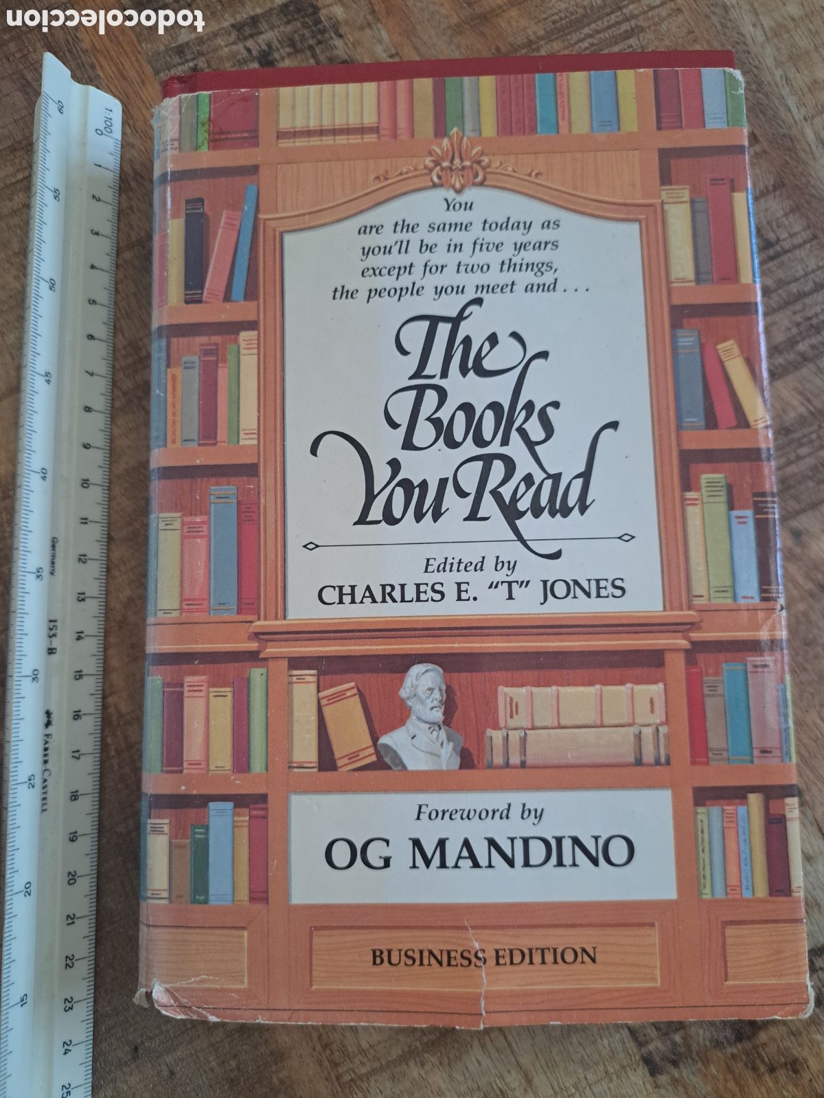 Libros de segunda mano: Jml The books you read. Charles E. T. Jones. OG Mandino. Business edition. 1985. En ingles
