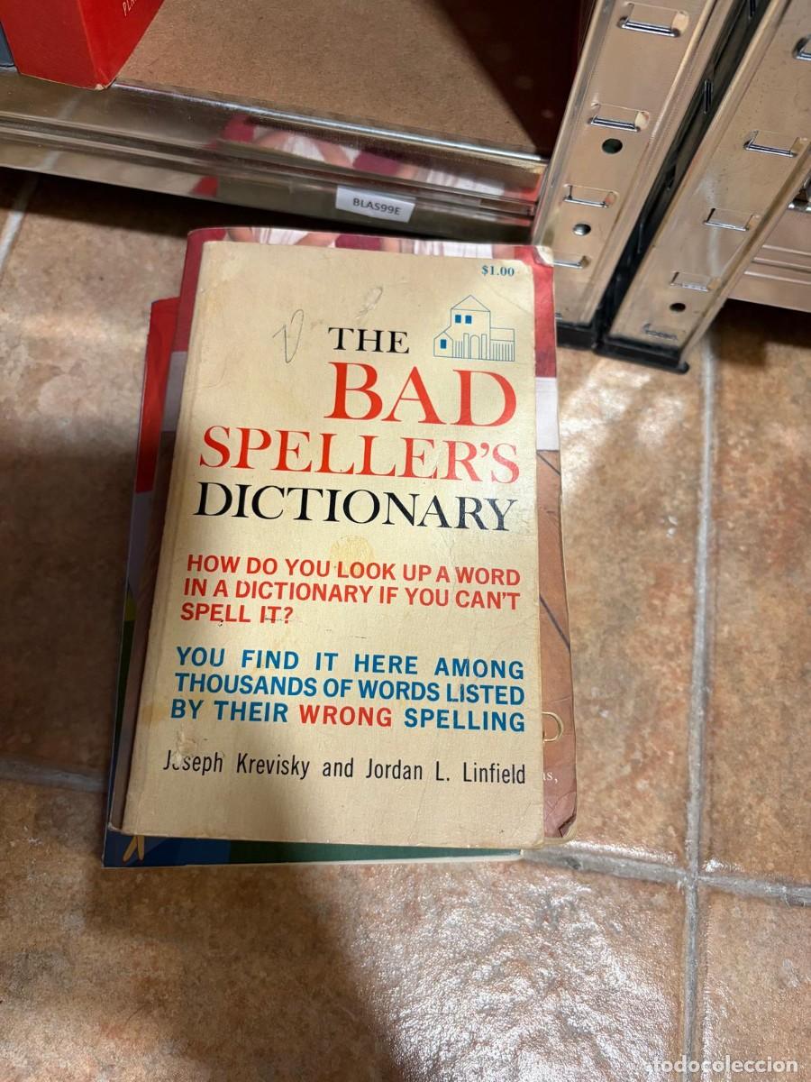 Libros de segunda mano: BLAS99E The Bad Speller&rsquo;s Dictionary Joseph Krevisky y Jordan L. Linfield