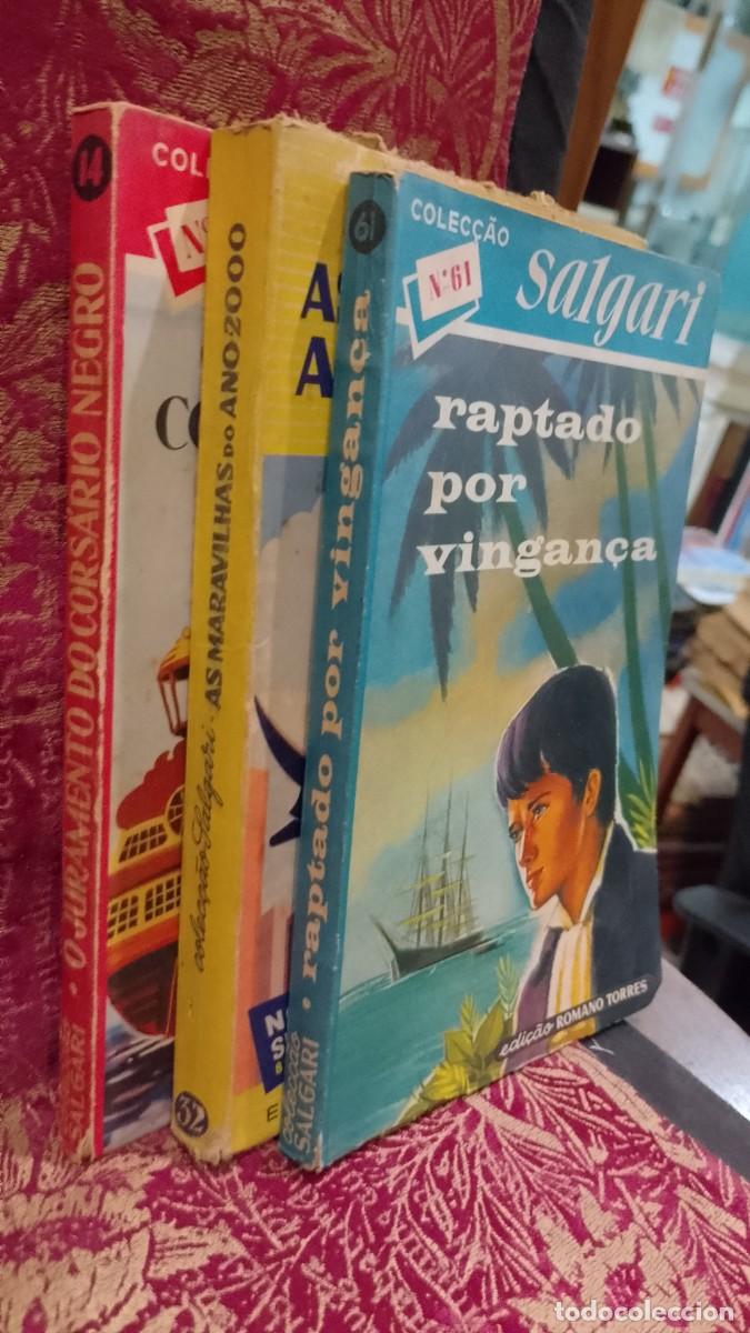 Libros de segunda mano: Emilio Salgari As Maravilhas do Ano 2000 + 2 - Foto 2