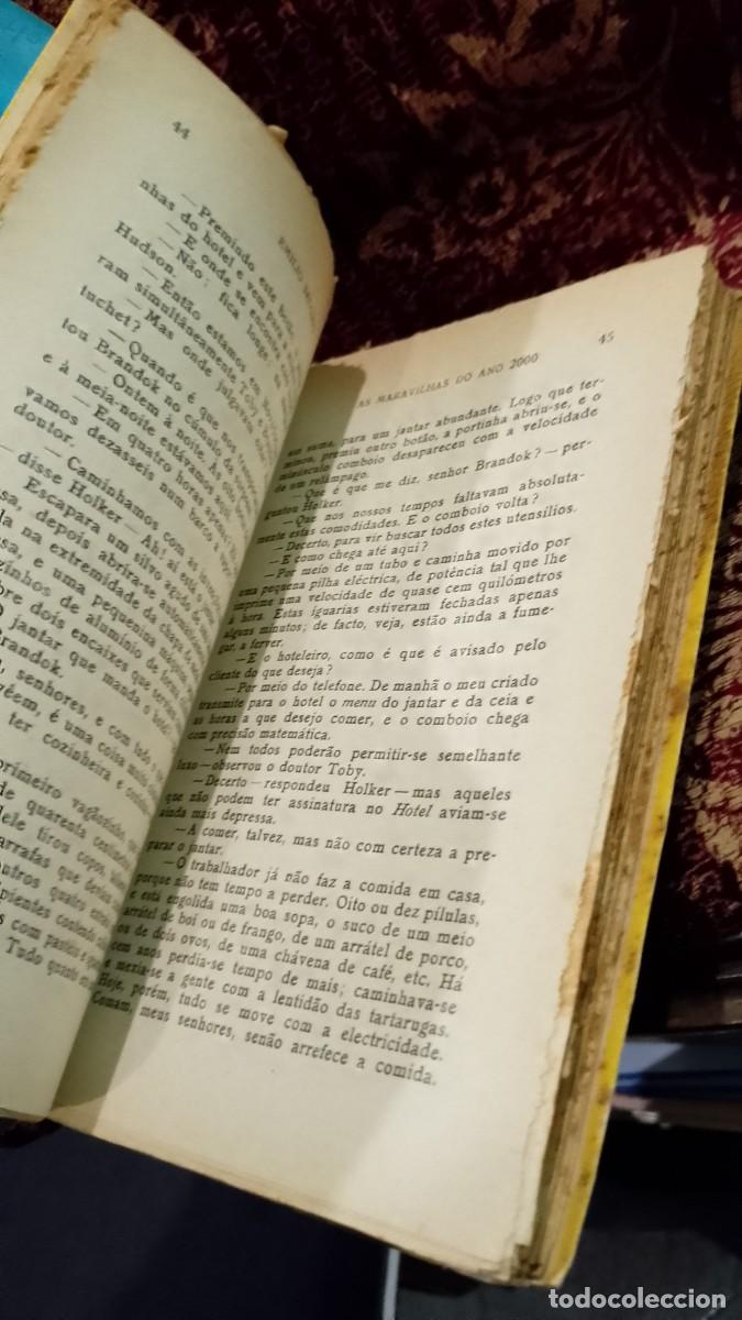 Libros de segunda mano: Emilio Salgari As Maravilhas do Ano 2000 + 2 - Foto 4