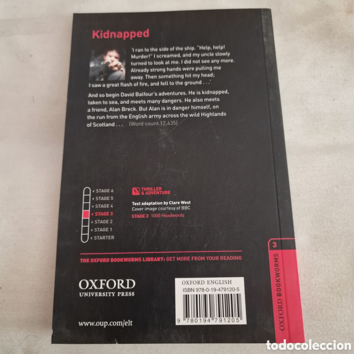 Libros de segunda mano: Kidnapped - R. Louis Stevenson - Foto 2