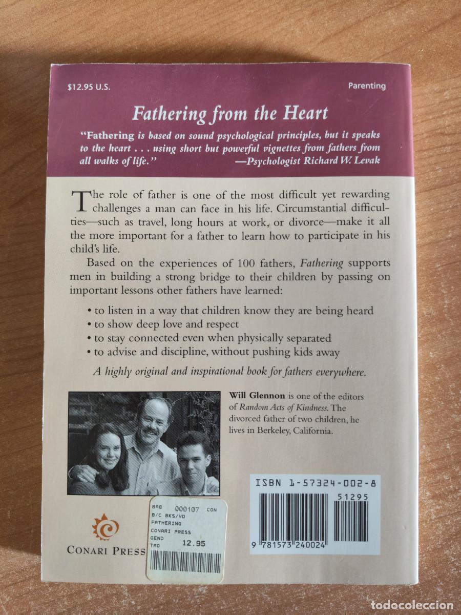 Libros de segunda mano: Fathering - Will Glennon - Conari Press, 1995 - Foto 2